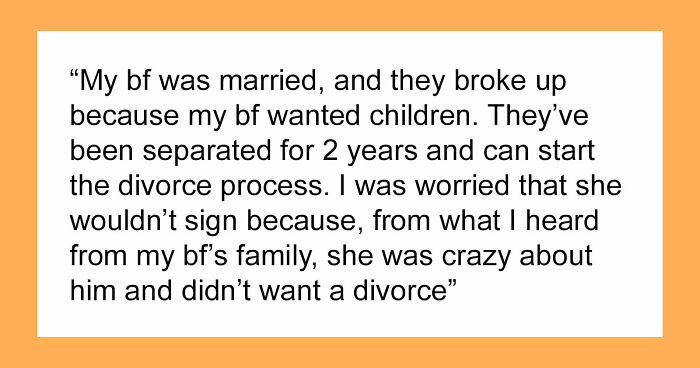 Guy Refuses To Sign Divorce Papers Now That His Childfree Ex Has A Baby Bump