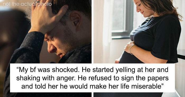 Guy Refuses To Sign Divorce Papers Now That His Childfree Ex Has A Baby Bump
