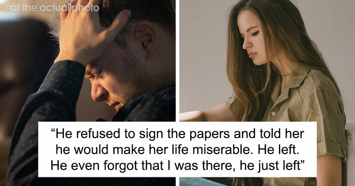 Guy Refuses To Sign Divorce Papers Now That His Childfree Ex Has A Baby Bump
