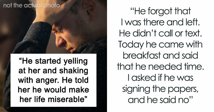 Guy Refuses To Sign Divorce Papers Now That His Childfree Ex Has A Baby Bump