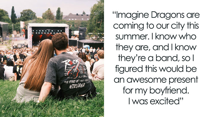 Woman Buys Concert Tickets For BF’s Birthday Because He “Loves Bands”, His Reaction Makes Her Cry