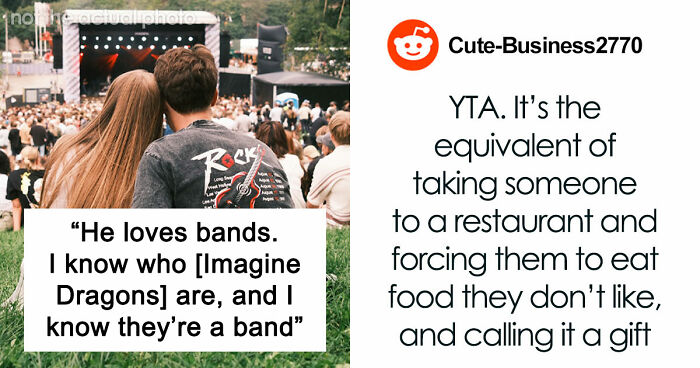 Woman Buys Concert Tickets For BF’s Birthday Because He “Loves Bands”, His Reaction Makes Her Cry
