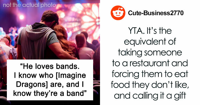 Woman Buys Concert Tickets For BF’s Birthday Because He “Loves Bands”, His Reaction Makes Her Cry