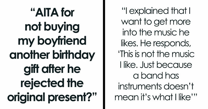 Woman Buys Concert Tickets For BF’s Birthday Because He “Loves Bands”, His Reaction Makes Her Cry