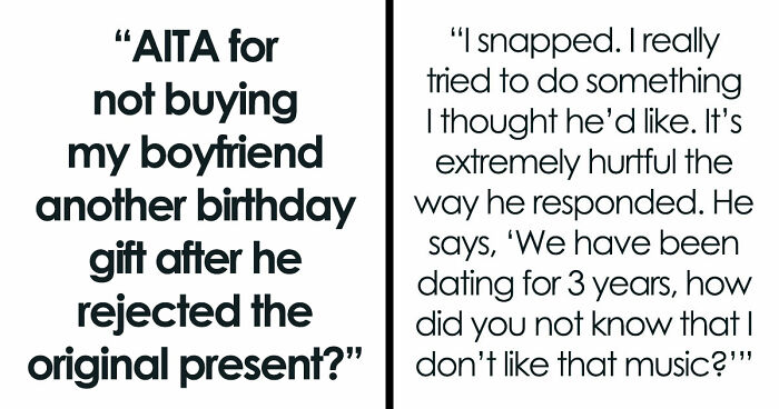 Woman Buys Concert Tickets For BF’s Birthday Because He “Loves Bands”, His Reaction Makes Her Cry