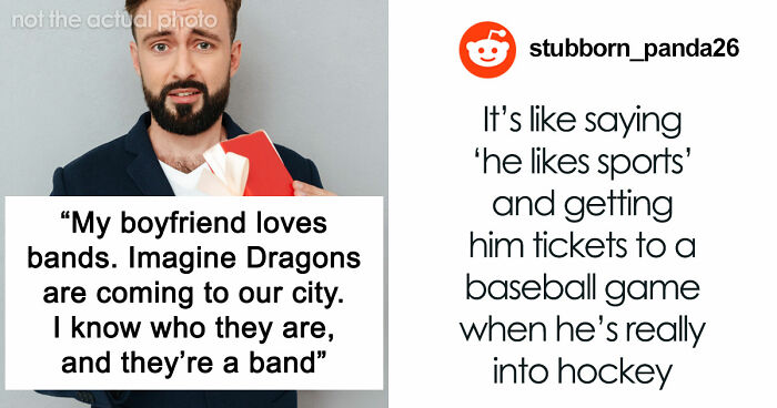 Woman Buys Concert Tickets For BF’s Birthday Because He “Loves Bands”, His Reaction Makes Her Cry