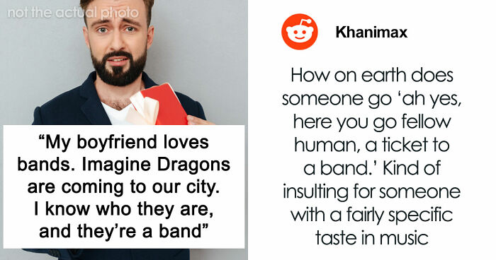 Woman Buys Concert Tickets For BF’s Birthday Because He “Loves Bands”, His Reaction Makes Her Cry