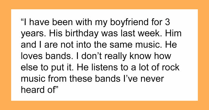 Woman Buys Concert Tickets For BF’s Birthday Because He “Loves Bands”, His Reaction Makes Her Cry