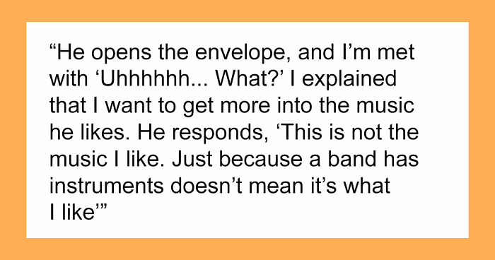 Woman Buys Concert Tickets For BF’s Birthday Because He “Loves Bands”, His Reaction Makes Her Cry