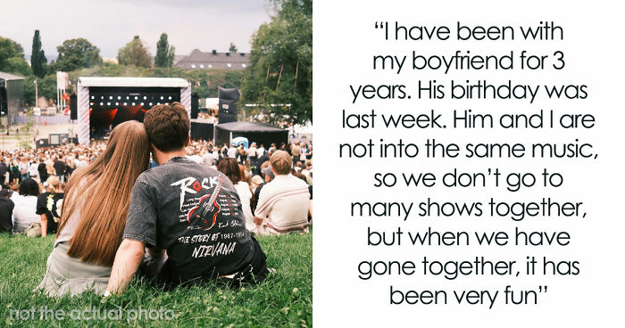 Woman Buys Concert Tickets For BF’s Birthday Because He “Loves Bands”, His Reaction Makes Her Cry