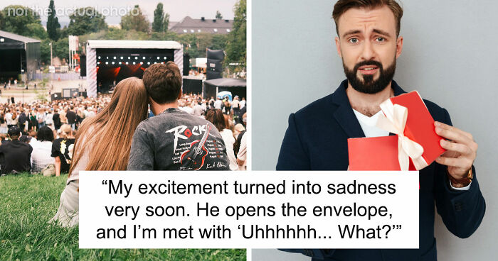 Woman Buys Concert Tickets For BF’s Birthday Because He “Loves Bands”, His Reaction Makes Her Cry