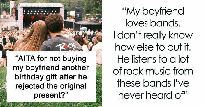 Woman Buys Concert Tickets For BF’s Birthday Because He “Loves Bands”, His Reaction Makes Her Cry