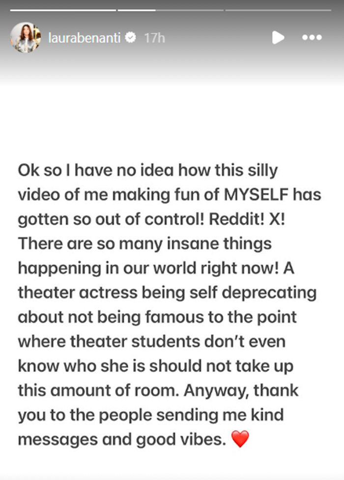 Broadway star's message about not being recognized on plane while facing merciless trolling on social media.