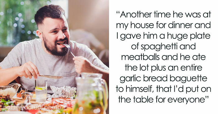 Woman Worries About Dinner Party As Bro And His Partner Are Serial Hoggers Who Gobble Up Everything