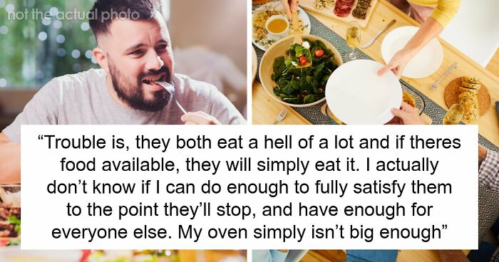 Woman Worries About Dinner Party As Bro And His Partner Are Serial Hoggers Who Gobble Up Everything