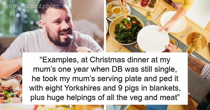 Woman Worries About Dinner Party As Bro And His Partner Are Serial Hoggers Who Gobble Up Everything