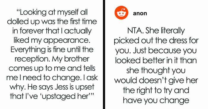 Teen Wears The Exact Dress The Bride Chose For Her, Gets Told To Leave Her Own Brother’s Wedding