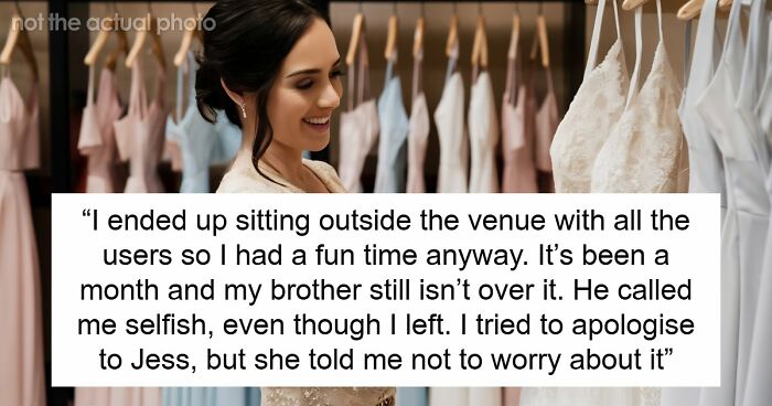 Teen Wears The Exact Dress The Bride Chose For Her, Gets Told To Leave Her Own Brother’s Wedding