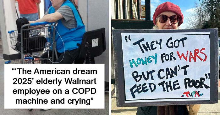 “Ads On The Sinks”: 52 Depressing Photos Showing How Dystopian Life In The U.S. Is (New Pics)