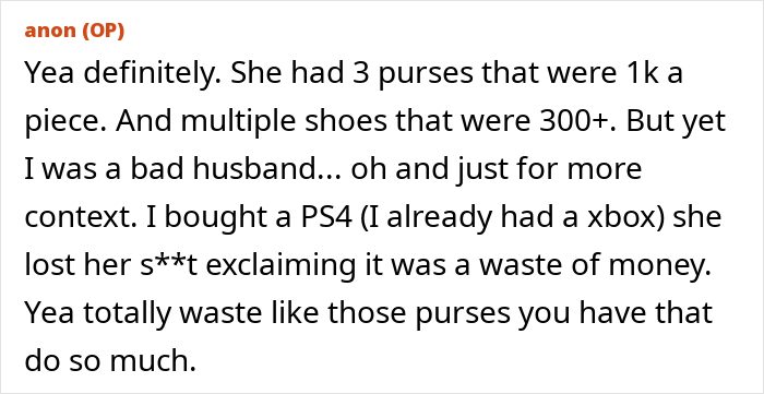 Text post discussing a wife cheating on her deployed husband, his revenge, and karma catching up to her.