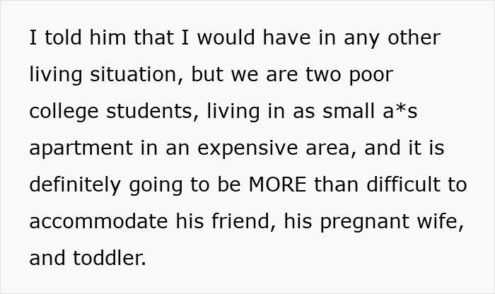 Guy Regrets Housing Friend And His Fam Against GF's Wishes After Their Toddler Ends Up In The ER