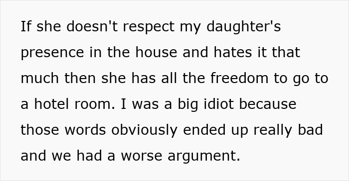 Wife Doesn&rsquo;t Want 16YO Stepdaughter To Move Into Their Home, Husband Suggests She Move To A Hotel Then