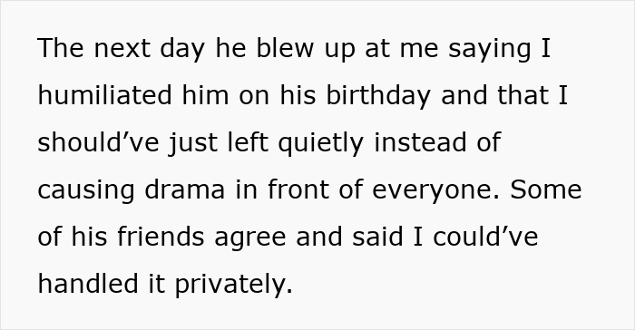 GF Funds BF's Big B-Day Bash, He Repays Her By Flirting With Another Woman And Asking Her To Leave