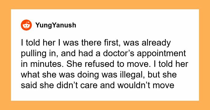 Man Misses Doctor’s Appointment Because He Fights An Old Lady Over Parking Spot, Involves The Police