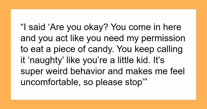 Woman Puts Candy Out For Her Coworkers, Regrets It When The Guilt-Trip Performance Begins Daily