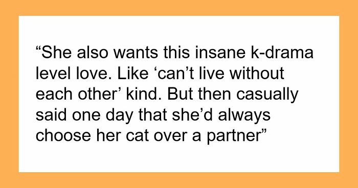 Crazy Cat Lady Wants K-Drama Romance, But Chooses Her Cat Over Men, Then Wonders Why They Leave