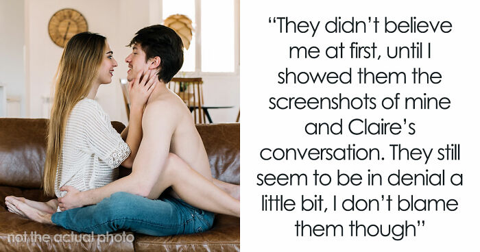 Lady Catches Hubby Cheating On Her With His Stepsis, Exposes Them To Their Parents And Walks Out