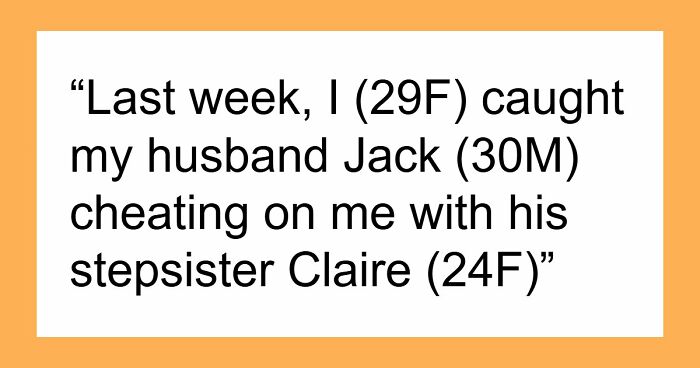Lady Catches Hubby Cheating On Her With His Stepsis, Exposes Them To Their Parents And Walks Out