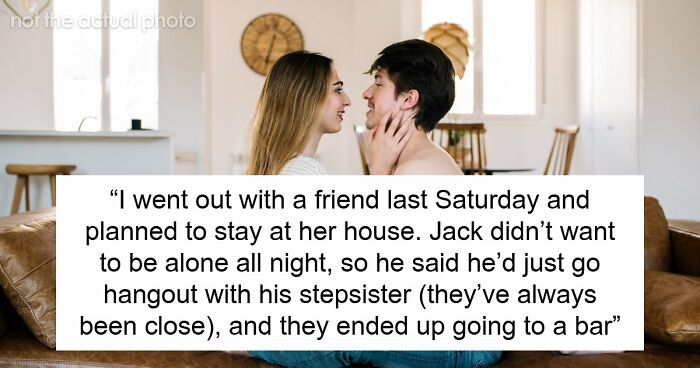 Lady Catches Hubby Cheating On Her With His Stepsis, Exposes Them To Their Parents And Walks Out