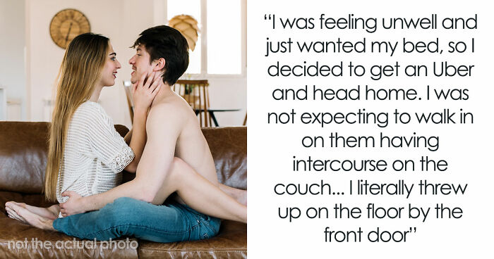 Lady Catches Hubby Cheating On Her With His Stepsis, Exposes Them To Their Parents And Walks Out