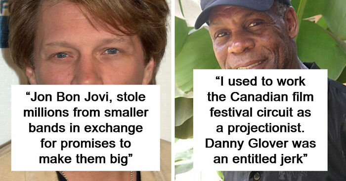 43 Beloved Celebrities That Are Not That Nice In Real Life, According To People Who Met Them