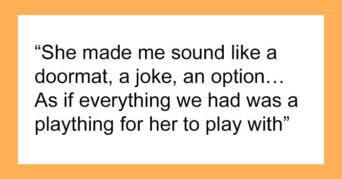 Guy Gets Savage Revenge On Cheating Ex, Thinks He Went Overboard: “A Doormat, A Joke, An Option”