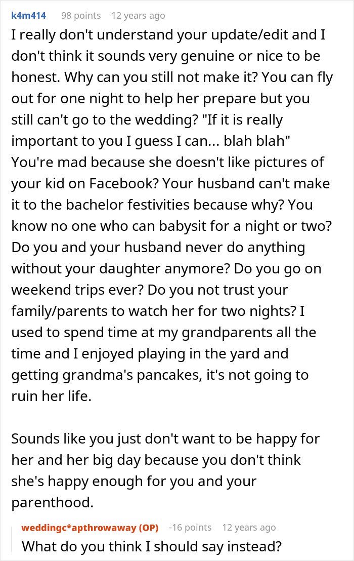 MĂŁe responde 'nĂŁo' ao casamento sem filhos, um vĂ´o de 12 horas, a noiva leva isso para o lado pessoal MĂŁe responde 'nĂŁo' ao casamento sem filhos, um vĂ´o de 12 horas, a noiva leva isso para o lado pessoal