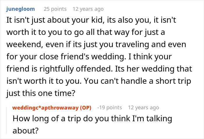 MĂŁe responde 'nĂŁo' ao casamento sem filhos, um vĂ´o de 12 horas, a noiva leva isso para o lado pessoal MĂŁe responde 'nĂŁo' ao casamento sem filhos, um vĂ´o de 12 horas, a noiva leva isso para o lado pessoal