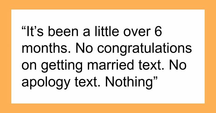 Best Friend Skips Wedding Because She’s “Not Feeling Well,” Breaks Bride’s Heart