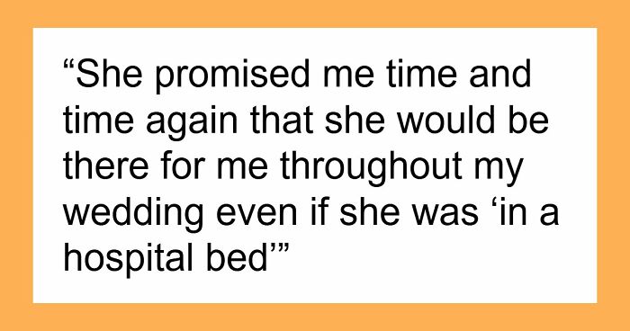 Best Friend Skips Wedding Because She’s “Not Feeling Well,” Breaks Bride’s Heart