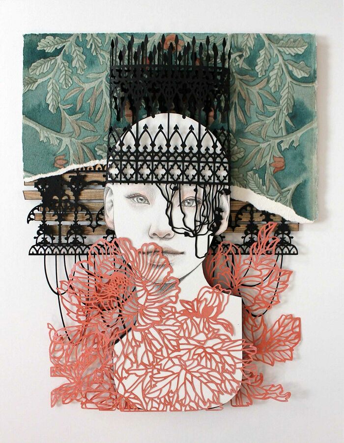 Paper Art Cut Collages Christine Kim