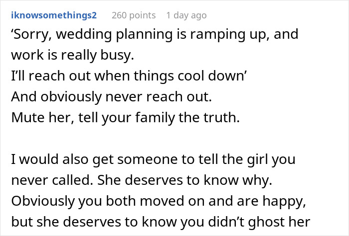 A Reddit post about a toxic bestie, detailing how to gracefully exit a relationship without ghosting.