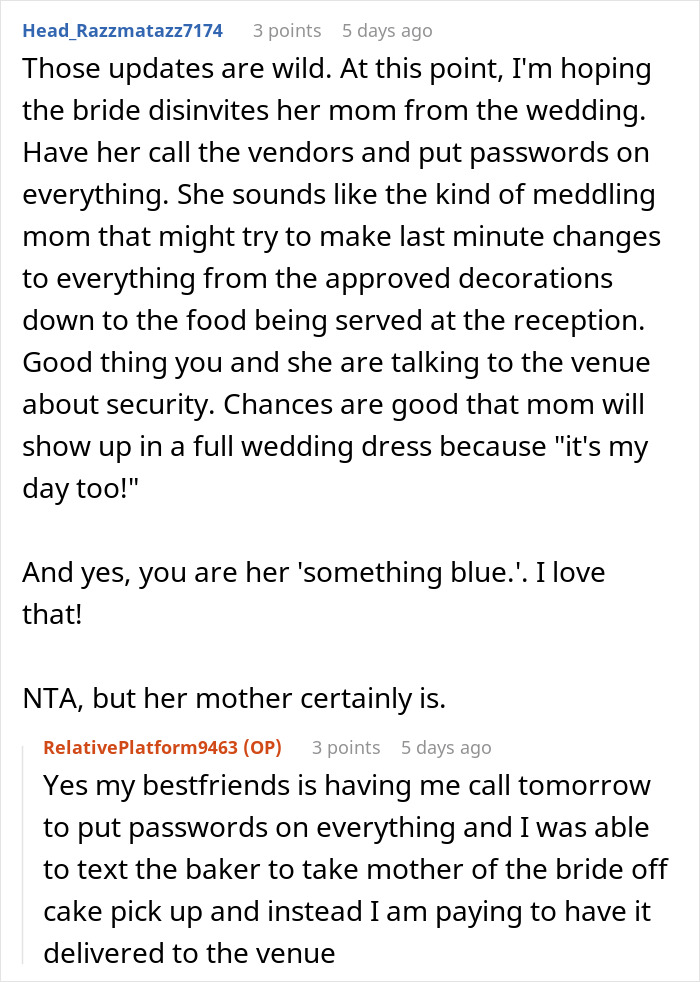 Man Of Honor Told To Change His Blue Hair For Wedding, Bride Uncovers Mom's Meddling Just In Time Man Of Honor Told To Change His Blue Hair For Wedding, Bride Uncovers Mom's Meddling Just In Time