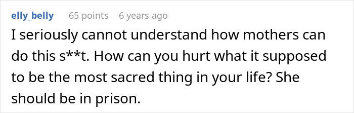 A Reddit comment expressing outrage about a mother taking on debt in her son's name, impacting his plans to buy a house.