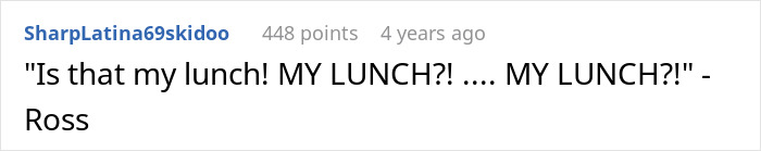 HR Refuses To Get Involved With Lunch Thief Issue Until Man Cleverly Uses HR Person's Food As Bait
