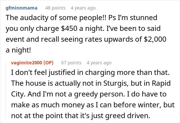 Entitled Sister Doesn’t Get A Free Airbnb Stay During Peak Season, Then Demands $300 To “House Sit” Entitled Sister Doesn’t Get A Free Airbnb Stay During Peak Season, Then Demands $300 To “House Sit”