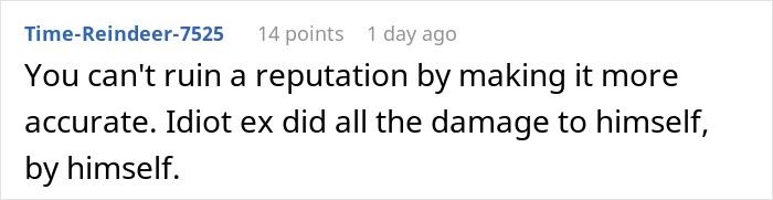 Comment about woman confused when boyfriend’s ex is difficult, realizing she is not the problem in a text conversation. Comment about woman confused when boyfriend’s ex is difficult, realizing she is not the problem in a text conversation.