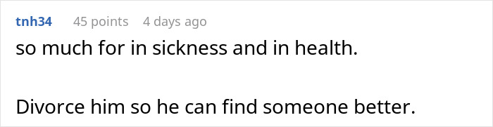 Woman Threatens Divorce If Husband Financially Contributes To His Mother's Care: "Told Him That Is Nuts"
