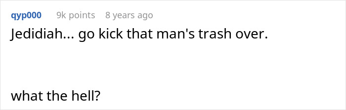 Screenshot of an online comment reacting to a story about a 20-year-old writing as a prison pen pal pretending to be gay.