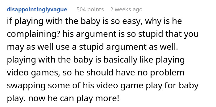 Man Plays Video Games For 5 Hours, Then Complains When Wife Tracks Time He Spent With Their Baby